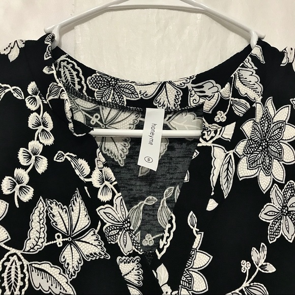 SOLD NWOT HoneyMe Popover Tunic Top - Picture 3 of 5